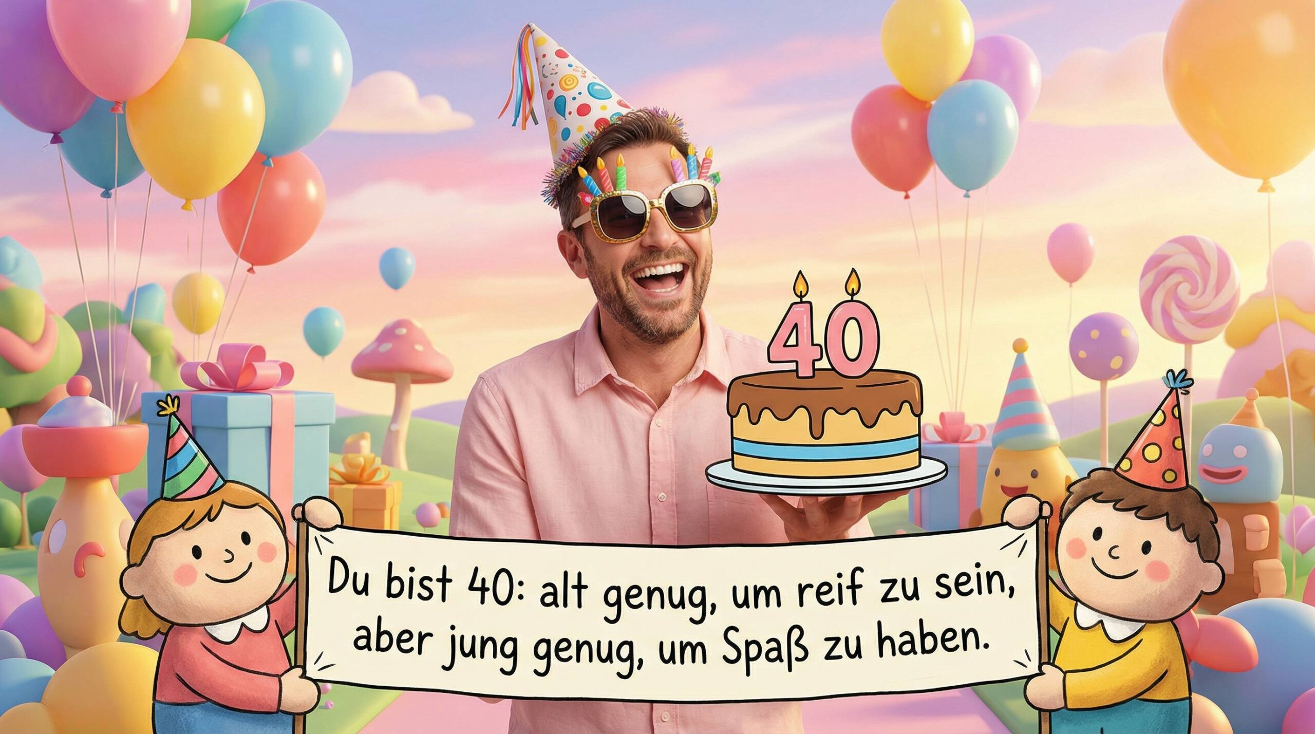 lustige bilder zum 40. geburtstag mann